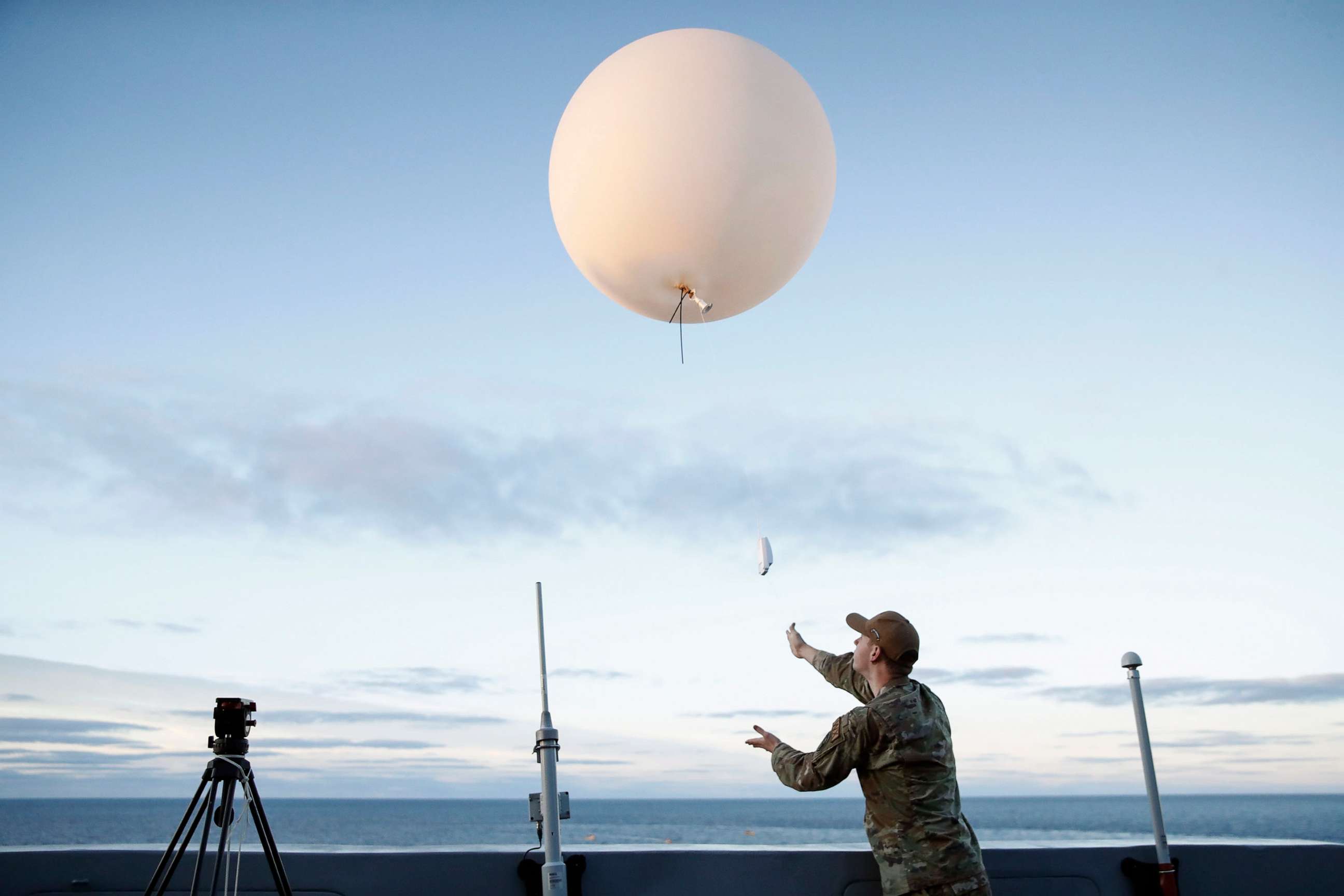 How many weather balloons are out there? Hundreds, it turns out