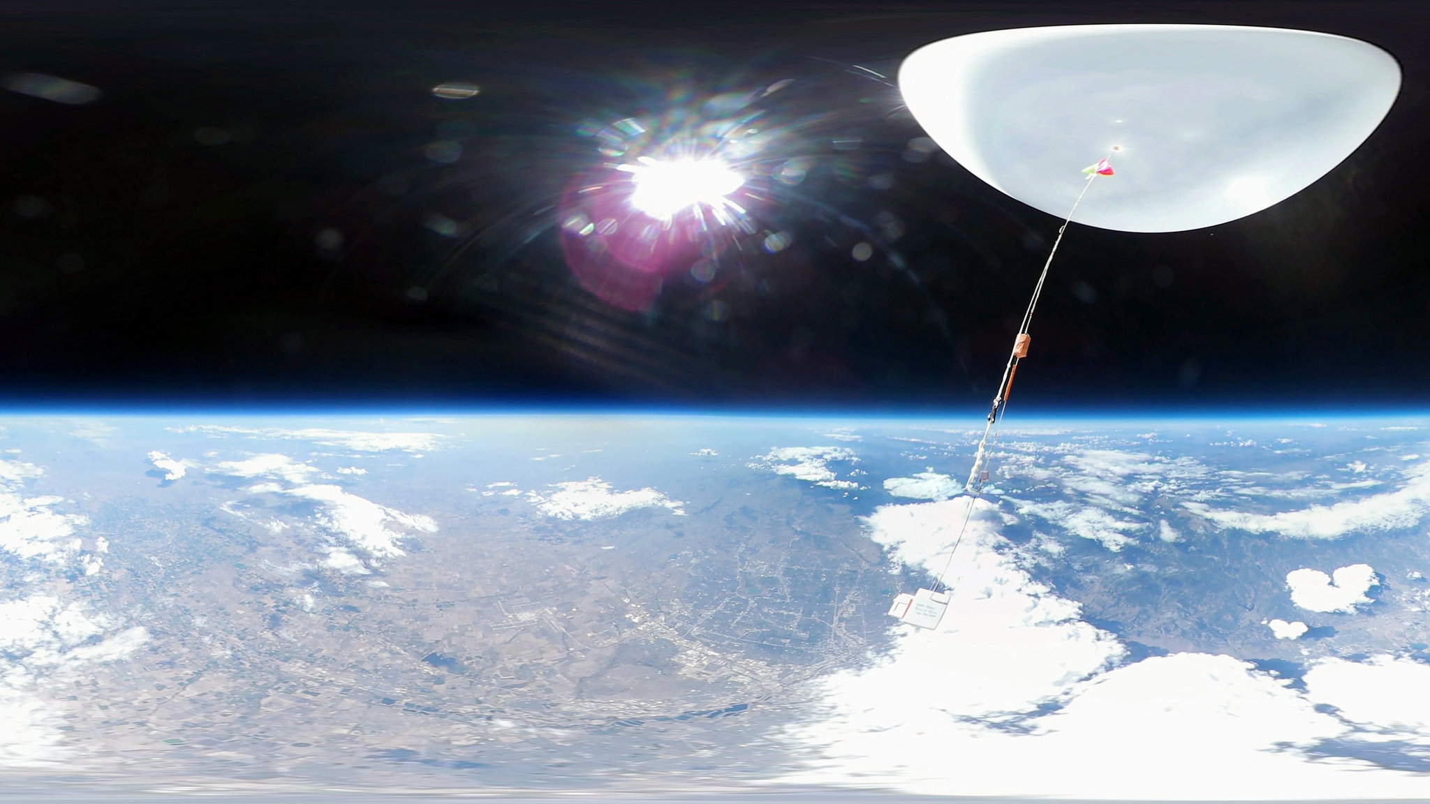 Weather Balloon Video Footage: Amazing Views from the Sky!