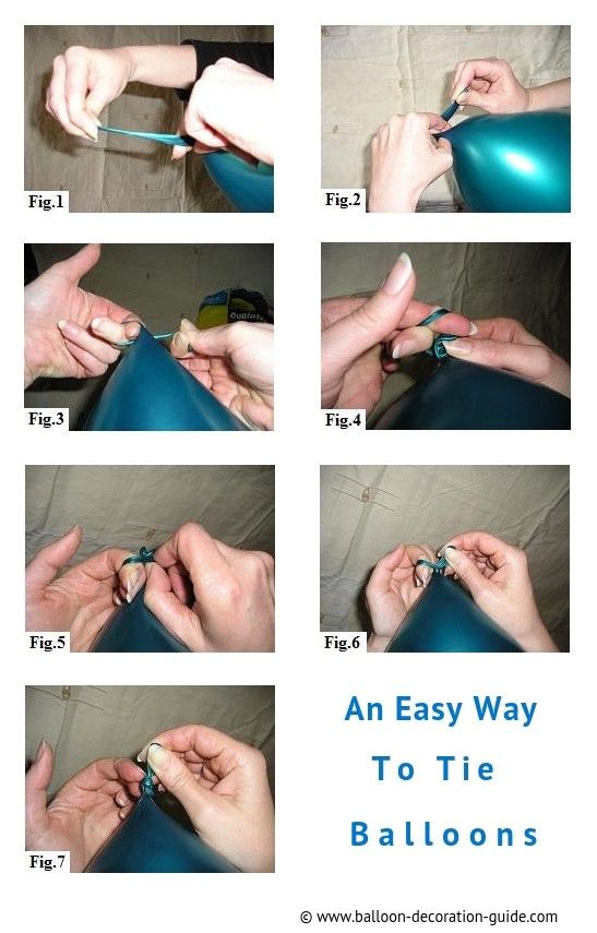 How to knot a balloon easily? Try this simple trick that saves your fingers!