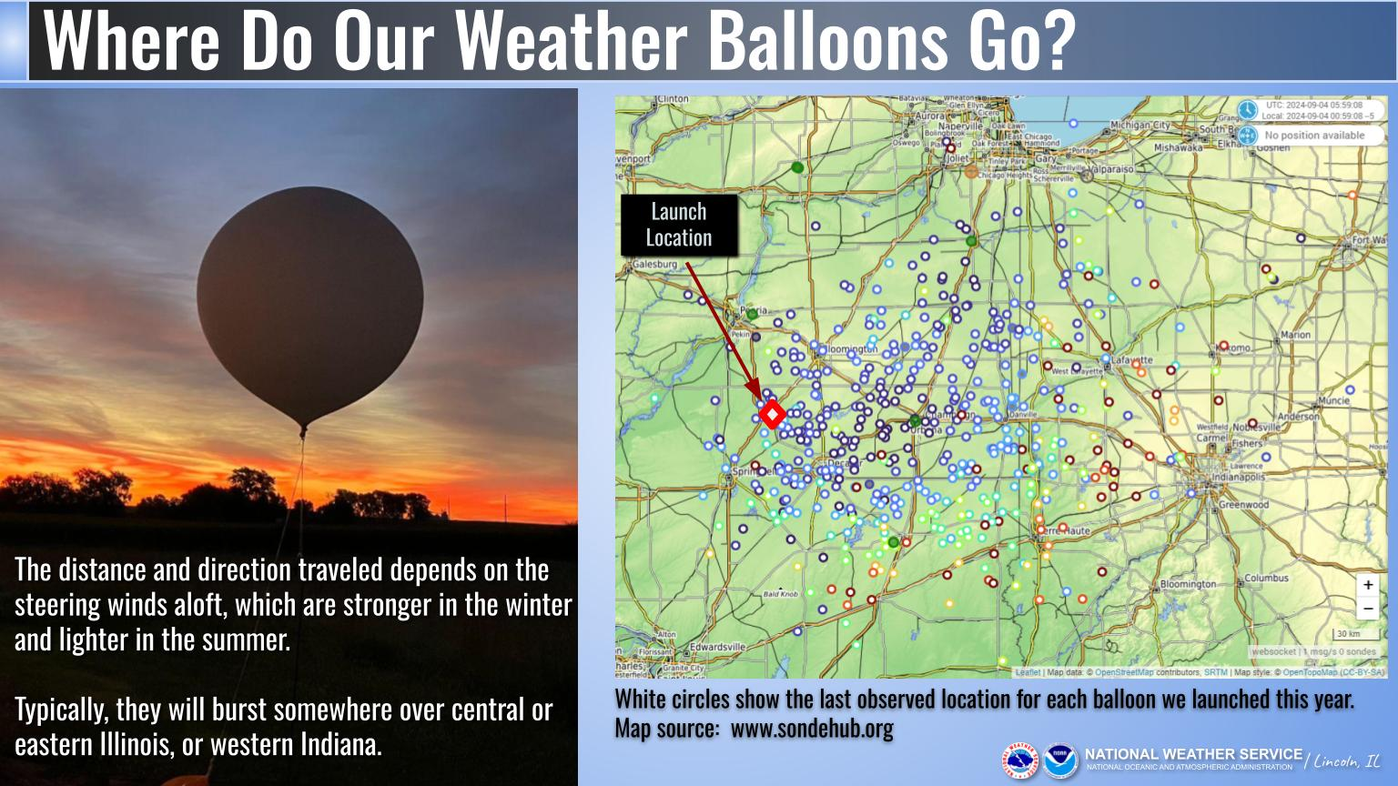 How to find weather balloon launch locations? Use these simple online maps and tools quickly.