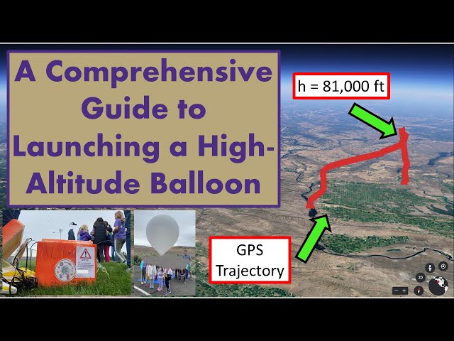 Launch a High-Altitude Balloon? Step-by-Step DIY project Guide.