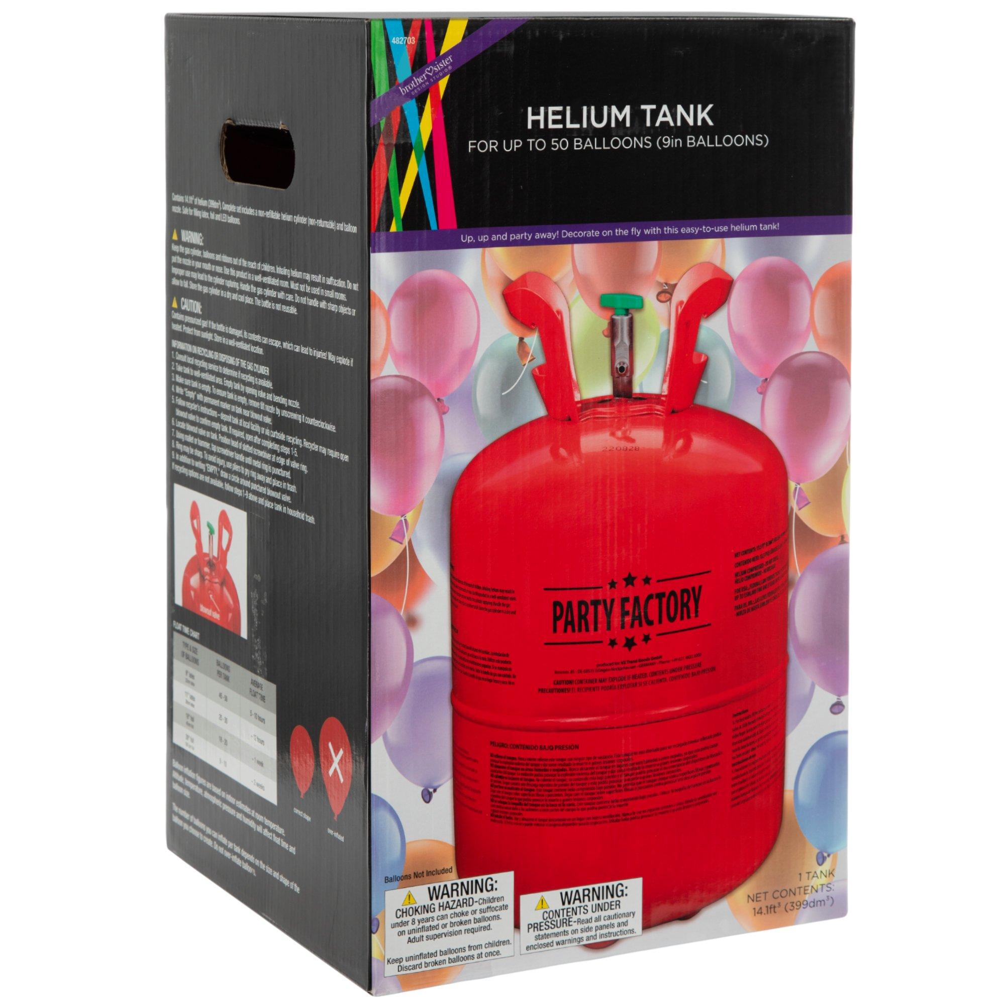 Is it worth the price for helium tank for party balloons