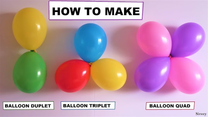 How To Tie Balloons For Parties 5 Easy Step By Step Tips
