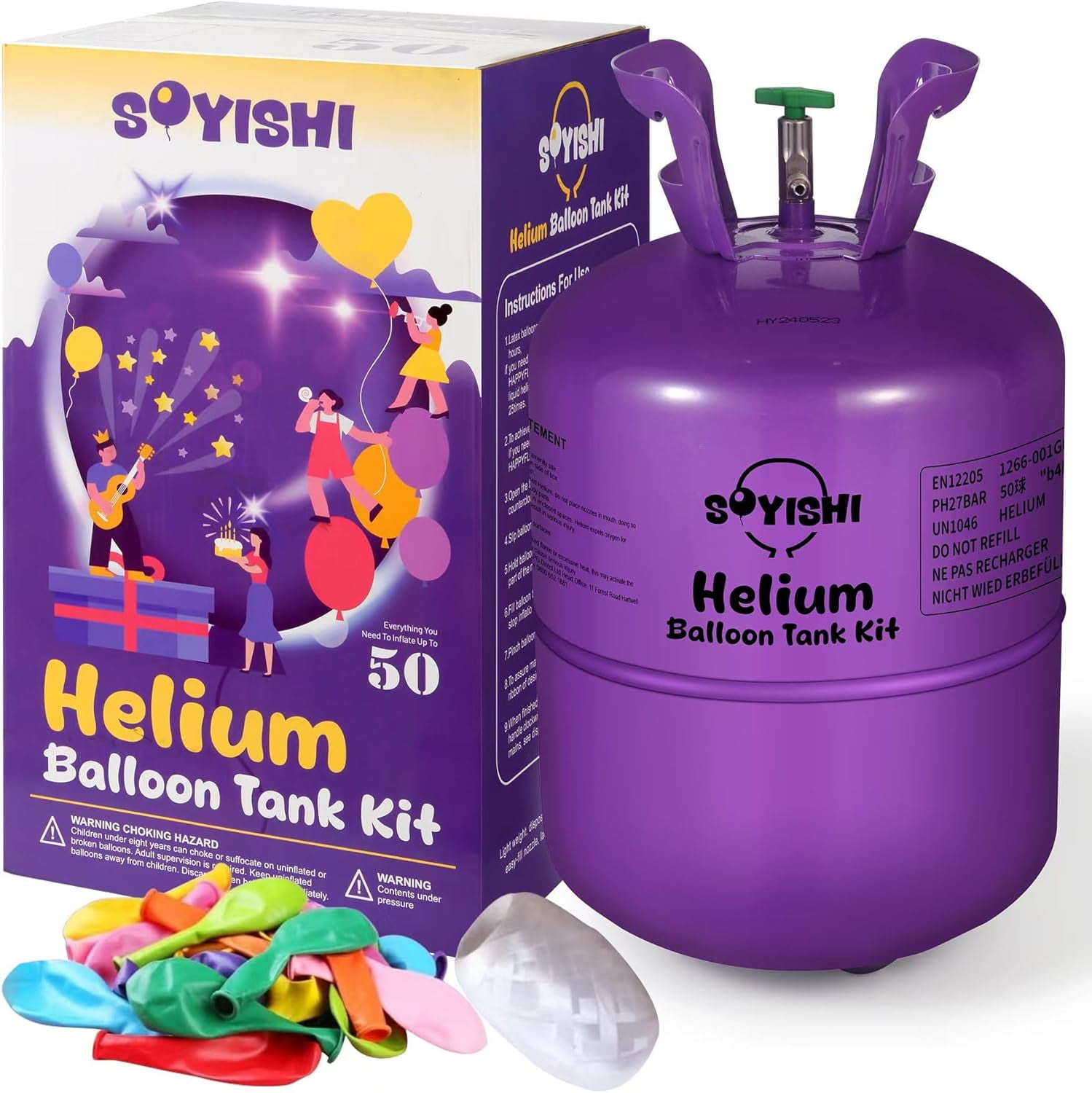 Asking where can I get pure helium for party balloons? Find the best local spots to purchase it now.