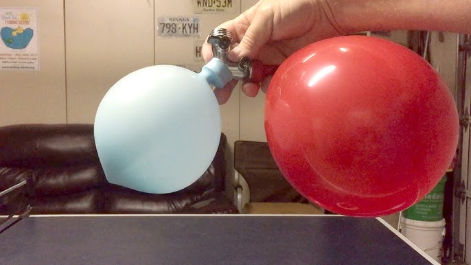 Balloon Science: Understand why pressure drops when inflating it bigger!