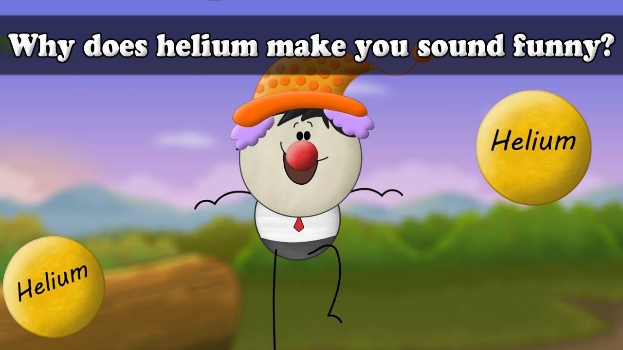 Can helium make your voice sound funny?